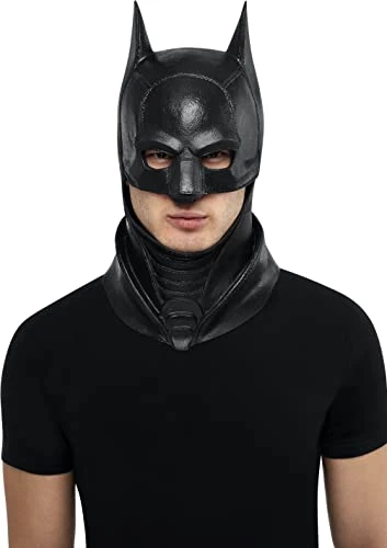 Rubie's Men's DC Batman Movie Deluxe Overhead Latex Mask, As Shown, One Size 3 Rubie's Men's DC Batman Movie Deluxe Overhead Latex Mask, As Shown, One Size