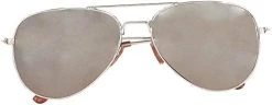 Forum Novelties Mirrored Police Glasses Costume Accessory, Silver, One Size -Rubies Shop 311KS8 g7WL. AC