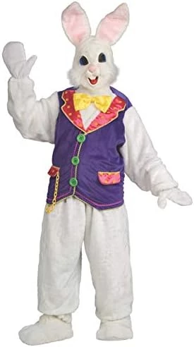 Rubie's Mens Womens Super Deluxe Bunny Costume 7 Rubie's Mens Womens Super Deluxe Bunny Costume - Image 5