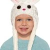 Rubie's Child's Forum Bunny Ears With Hood, One Size , White 2 Rubie's Child's Forum Bunny Ears With Hood, One Size , White -Rubies Shop 31AsS OtTeL
