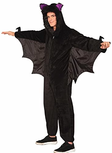 Forum Novelties Bat Jumpsuit Adult Costume 4 Forum Novelties Bat Jumpsuit Adult Costume - Image 2