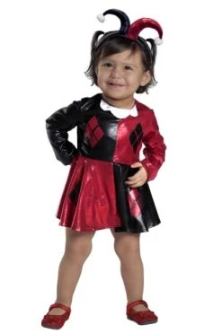 Princess Paradise Baby Girls' Harley Quinn Costume Dress And Diaper Cover Set