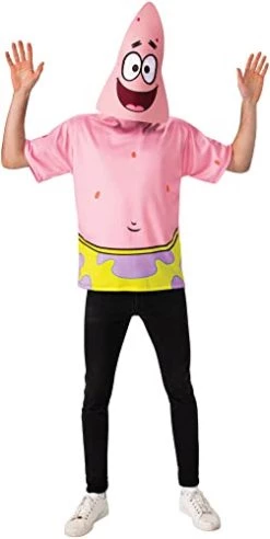 Rubie's Adult SpongeBob SquarePants Patrick Costume Top, Medium