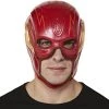 Rubie's Men's DC Comics Flash The Movie Deluxe Flash Overhead Latex Mask, As Shown, One Size -Rubies Shop 31FTOsrJ6iL