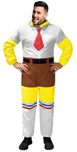 Rubie's Unisex-adult Classic Spongebob Comfy Wear Jumpsuit