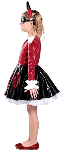 Princess Paradise Girls' Dc Harley Quinn Premium Child Dress 4 Princess Paradise Girls' Dc Harley Quinn Premium Child Dress - Image 2