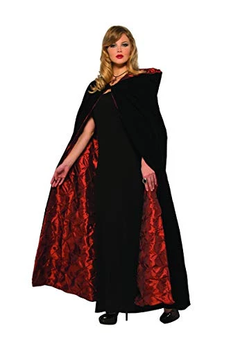 Pizazz! Adult Deluxe Vampiress Cape Costume 3 Pizazz! Adult Deluxe Vampiress Cape Costume