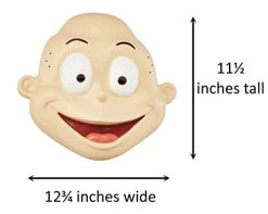 Rubie's Costume Accessory Rugrats Tommy Pickles Plastic Mask, As Shown, One Size 8 Rubie's Costume Accessory Rugrats Tommy Pickles Plastic Mask, As Shown, One Size -Rubies Shop 31NWtdC3H1L