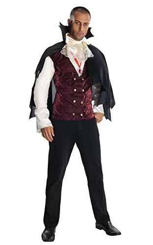 Rubie's Costume Heroes And Hombres Adult Vampire Shirt And Cape Costume 3 Rubie's Costume Heroes And Hombres Adult Vampire Shirt And Cape Costume