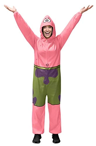Rubie's Unisex-adult Classic Spongebob Patrick Star Comfy Wear Jumpsuit 3 Rubie's Unisex-adult Classic Spongebob Patrick Star Comfy Wear Jumpsuit