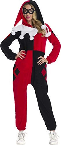 DC Super Heroes Harley Quinn Onesie Adult