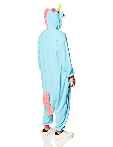 Forum Novelties Adult One-Piece Unicorn Costume Hooded Jumpsuit 5 Forum Novelties Adult One-Piece Unicorn Costume Hooded Jumpsuit - Image 3