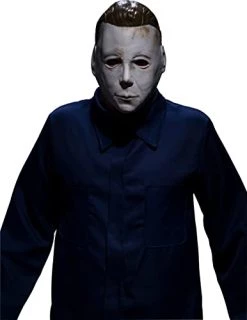 Rubie's Men's Halloween 2 Michael Myers 3/4 Mask, As Shown, One Size -Rubies Shop 31clYDvsFhL