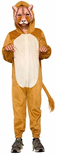 Childrens Lion Jumpsuit With Mask