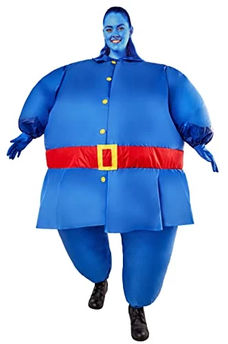Willy Wonka Adult Violet Beauregarde Inflatable Costume 3 Willy Wonka Adult Violet Beauregarde Inflatable Costume