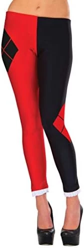 Rubie's Womens Dc Comics Superhero Style Leggings Party Supplies, Harley Quinn, One Size US 8 Rubie's Womens Dc Comics Superhero Style Leggings Party Supplies, Harley Quinn, One Size US - Image 6