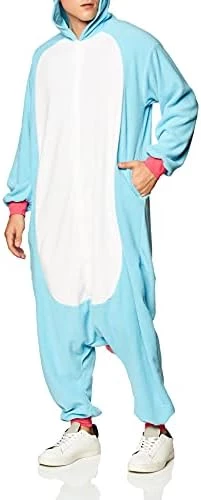 Forum Novelties Adult One-Piece Unicorn Costume Hooded Jumpsuit 7 Forum Novelties Adult One-Piece Unicorn Costume Hooded Jumpsuit - Image 5