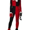Rubie's Official DC Harley Quinn Jumpsuit, Ladies Costume Super Villain -Rubies Shop 31mv9XDFckL
