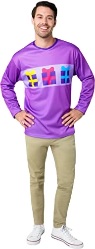 Rubie's Adult Blue's Clues & You Joe Costume Top, As Shown, Large 8 Rubie's Adult Blue's Clues & You Joe Costume Top, As Shown, Large - Image 6