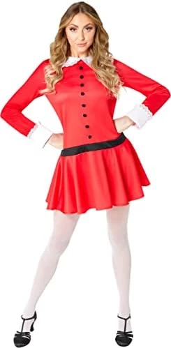 Rubie's Womens Willy Wonka Veruca Salt Costume Dress 10 Rubie's Womens Willy Wonka Veruca Salt Costume Dress - Image 8