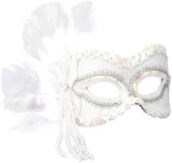 Forum Novelties Women's Karneval Style Half Mask With Beads 9 Forum Novelties Women's Karneval Style Half Mask With Beads -Rubies Shop 31ti4UGD4CL. AC