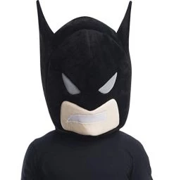 Rubie's DC Super Heroes Adult Batman Oversized Plush Mascot Mask, As Shown, One Size -Rubies Shop 31tk ZM32dL