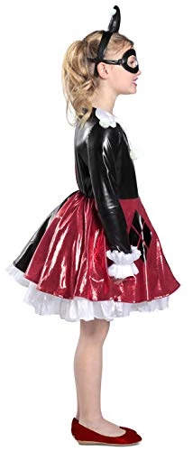 Princess Paradise Girls' Dc Harley Quinn Premium Child Dress 6 Princess Paradise Girls' Dc Harley Quinn Premium Child Dress - Image 4