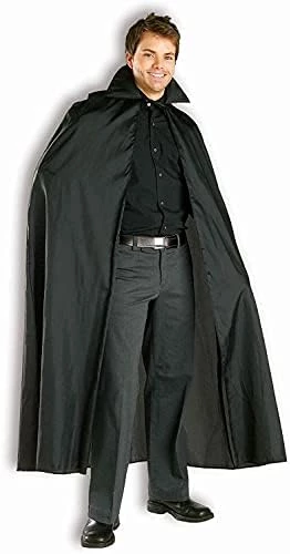 Forum Novelties Women's 56-Inch Long Black Vampire Costume Cape 5 Forum Novelties Women's 56-Inch Long Black Vampire Costume Cape - Image 3