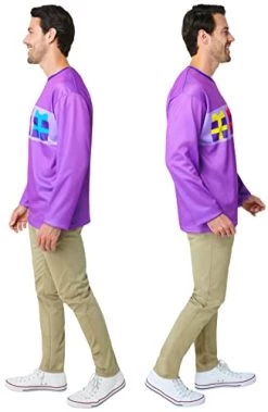 Rubie's Adult Blue's Clues & You Joe Costume Top, As Shown, Large 11 Rubie's Adult Blue's Clues & You Joe Costume Top, As Shown, Large -Rubies Shop 41 B3ayllRL