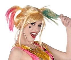 Adult Birds Of Prey Harley Quinn Makeup Kit