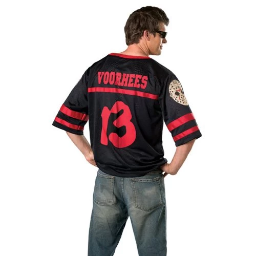 Friday The 13Th, Jason Hockey Jersey And Mask Costume 4 Friday The 13Th, Jason Hockey Jersey And Mask Costume - Image 2