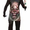 Horror Clown Apron And Mask Costume For Men