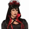 Forum Novelties Women's Vampiress Rose Headband, Black/Red, One Size -Rubies Shop 41339Ui1xsL