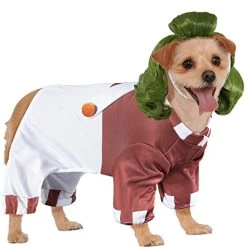 Rubie's Willy Wonka Oompa Loompa Pet Costume And Wig, As Shown, Small