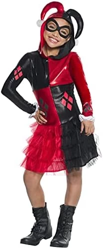 Rubie's Costume Girls DC Comics Harley Quinn Costume, Small, Multicolor (610167) 8 Rubie's Costume Girls DC Comics Harley Quinn Costume, Small, Multicolor (610167) - Image 6