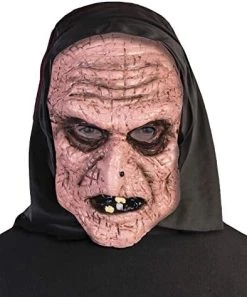 Forum Novelties Unisex-adult Adult Hooded Scary Costume Mask -Rubies Shop 416S0UiKUyL. AC 1