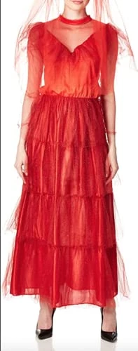 Rubie's Women's Beetlejuice Costume Lydia's Dress 6 Rubie's Women's Beetlejuice Costume Lydia's Dress - Image 4