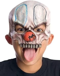 Rubie's Costume Half Chuckles Chinless Clown Mask -Rubies Shop 416l5v HUaL. AC