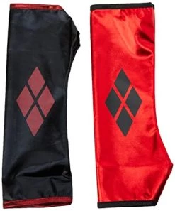 Rubie's Women's Dc Comics Harley Quinn Gauntlets Costume Accessory, Harley Quinn, One Size US