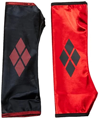 Rubie's Women's Dc Comics Harley Quinn Gauntlets Costume Accessory, Harley Quinn, One Size US 3 Rubie's Women's Dc Comics Harley Quinn Gauntlets Costume Accessory, Harley Quinn, One Size US