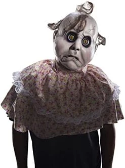 Rubie's Men's Doll Face Latex Mask, Multi Colored, One Size -Rubies Shop 419GuYuFrL. AC