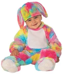 Rubie's Unisex Baby Patchwork Bunny Costumes, As Shown, Infant US