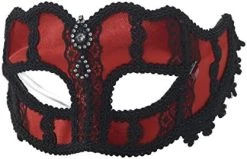 Forum Novelties Women's Lace Rhinestone Venetian Half Mask With Sunglass Arms -Rubies Shop 419av1T7fqL. AC