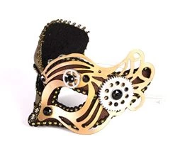 Rubie's Adult Forum Steampunk Venetian Half Mask -Rubies Shop 41AIjwYBrYL