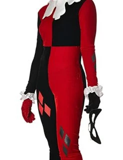 Rubie's Official DC Harley Quinn Jumpsuit, Ladies Costume Super Villain -Rubies Shop 41Av2pITOML
