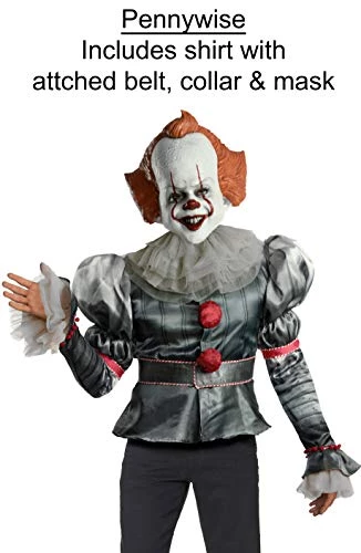 Rubie's Men's IT Movie Chapter 2 Adult Pennywise Deluxe Costume 4 Rubie's Men's IT Movie Chapter 2 Adult Pennywise Deluxe Costume - Image 2