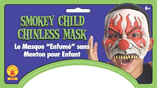 Rubie's Costume Half Chinless Clown Mask 4 Rubie's Costume Half Chinless Clown Mask - Image 2