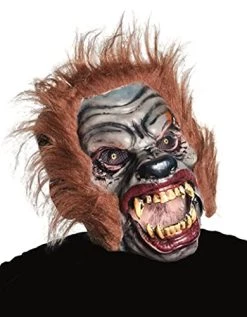 Morbid Enterprises Adult Werewolf Moving Jaw Mask 5 Morbid Enterprises Adult Werewolf Moving Jaw Mask -Rubies Shop 41DNPTJdGqS