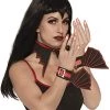 Forum Novelties Vampire Wrist Cuffs, Black/Red/Multicolor, One Size -Rubies Shop 41E852BvXgL