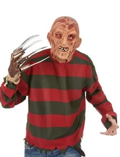 A Nightmare On Elm Street Freddy Krueger Costume Deluxe Overhead Mask